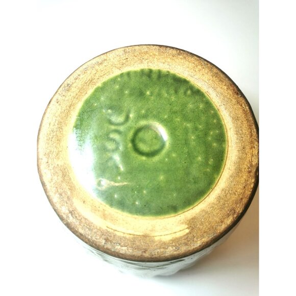 Planter Roseville Robinson Ransbottom Sun and Moon 1930s - Picture 4 of 9